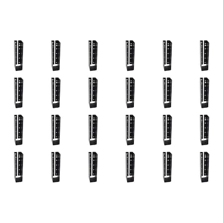 Simpson Strong-Tie Simpson Strong Tie APLH1.75-6  Black Lt. Joist Hanger for 1-3/4 x 6 in. Cedar, 24PK APLH1.75-6-24